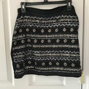 Express Sequin Skirt, Size S
